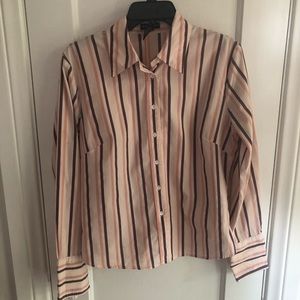 Button down long sleeve top